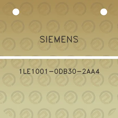 siemens-1le1001-0db30-2aa4