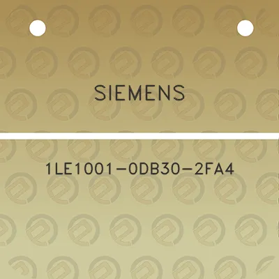 siemens-1le1001-0db30-2fa4