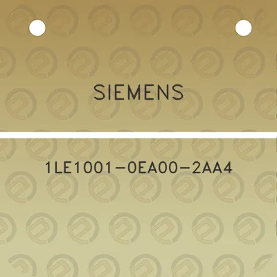 siemens-1le1001-0ea00-2aa4