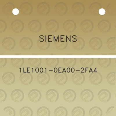 siemens-1le1001-0ea00-2fa4