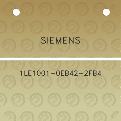 siemens-1le1001-0eb42-2fb4