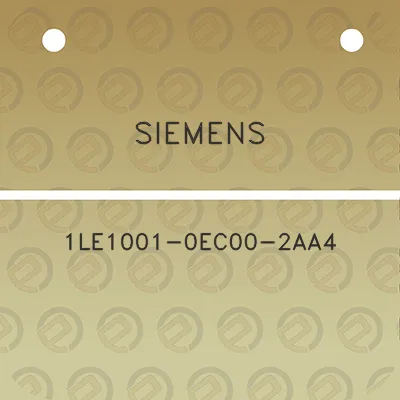 siemens-1le1001-0ec00-2aa4