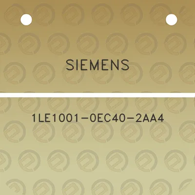 siemens-1le1001-0ec40-2aa4