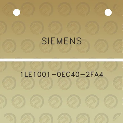 siemens-1le1001-0ec40-2fa4