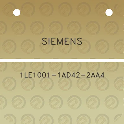 siemens-1le1001-1ad42-2aa4