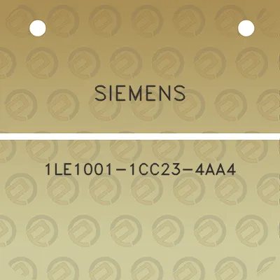 siemens-1le1001-1cc23-4aa4