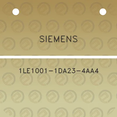 siemens-1le1001-1da23-4aa4