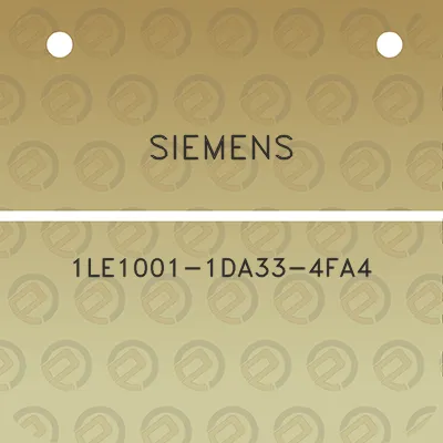 siemens-1le1001-1da33-4fa4