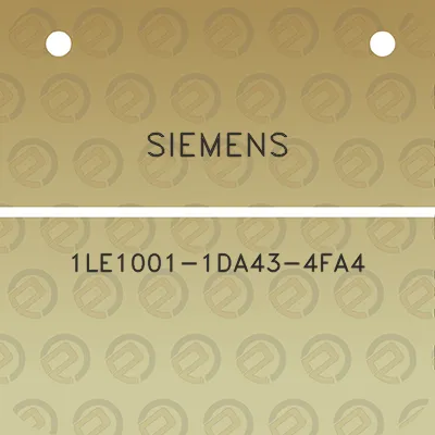 siemens-1le1001-1da43-4fa4