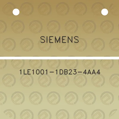 siemens-1le1001-1db23-4aa4