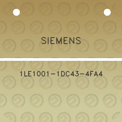 siemens-1le1001-1dc43-4fa4