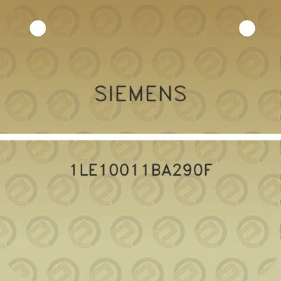 siemens-1le10011ba290f