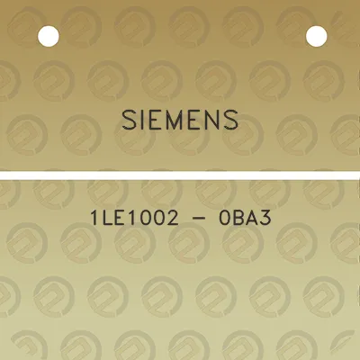 siemens-1le1002-0ba3