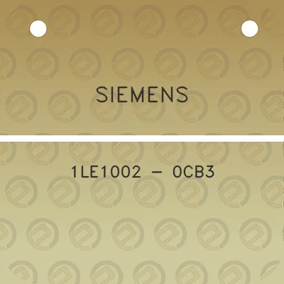 siemens-1le1002-0cb3