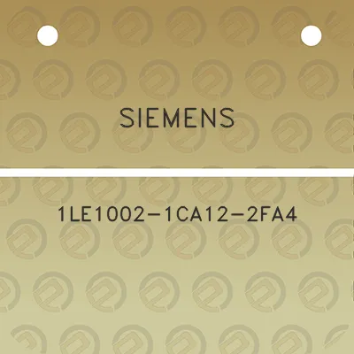 siemens-1le1002-1ca12-2fa4