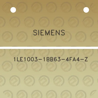 siemens-1le1003-1bb63-4fa4-z