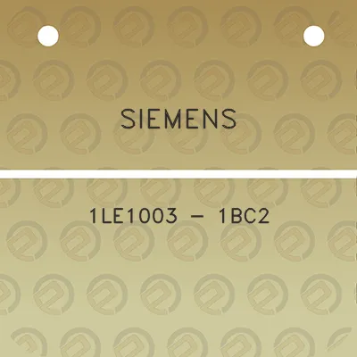 siemens-1le1003-1bc2