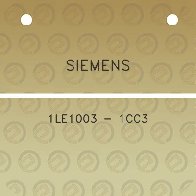 siemens-1le1003-1cc3