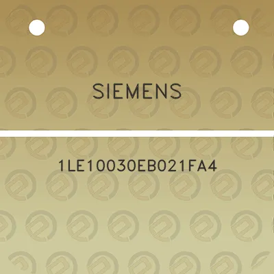 siemens-1le10030eb021fa4