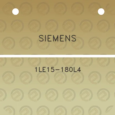 siemens-1le15-180l4