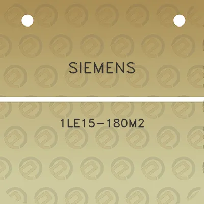 siemens-1le15-180m2