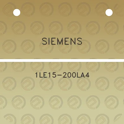 siemens-1le15-200la4