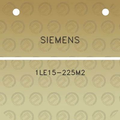 siemens-1le15-225m2