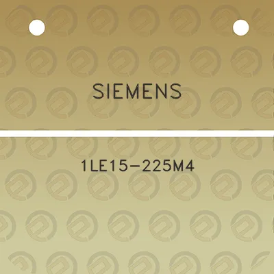 siemens-1le15-225m4