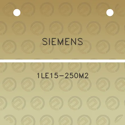 siemens-1le15-250m2