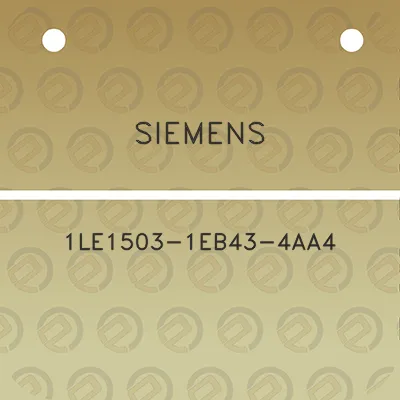 siemens-1le1503-1eb43-4aa4