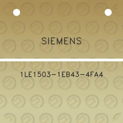 siemens-1le1503-1eb43-4fa4