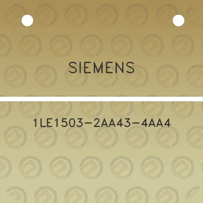 siemens-1le1503-2aa43-4aa4