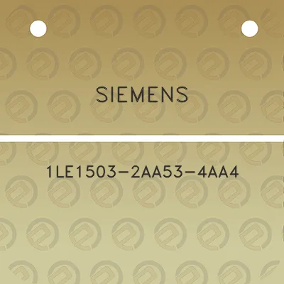 siemens-1le1503-2aa53-4aa4