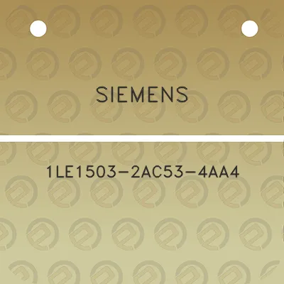 siemens-1le1503-2ac53-4aa4