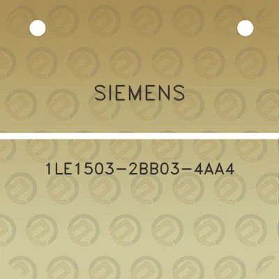 siemens-1le1503-2bb03-4aa4