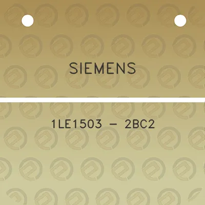 siemens-1le1503-2bc2