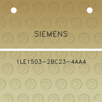 siemens-1le1503-2bc23-4aa4