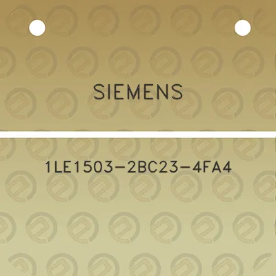 siemens-1le1503-2bc23-4fa4