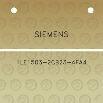 siemens-1le1503-2cb23-4fa4