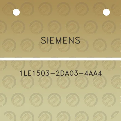 siemens-1le1503-2da03-4aa4