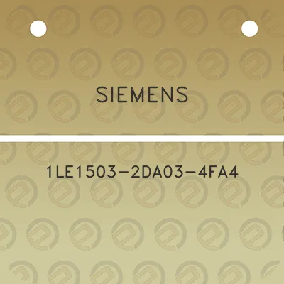 siemens-1le1503-2da03-4fa4