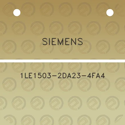 siemens-1le1503-2da23-4fa4