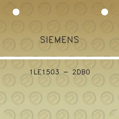 siemens-1le1503-2db0