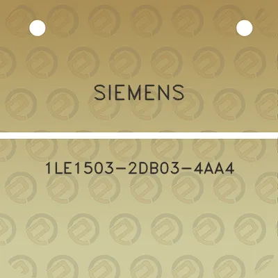 siemens-1le1503-2db03-4aa4