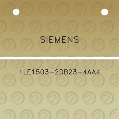 siemens-1le1503-2db23-4aa4