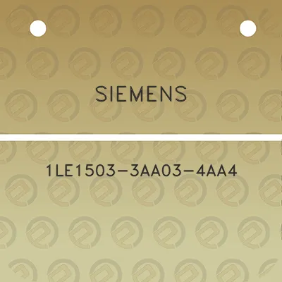 siemens-1le1503-3aa03-4aa4