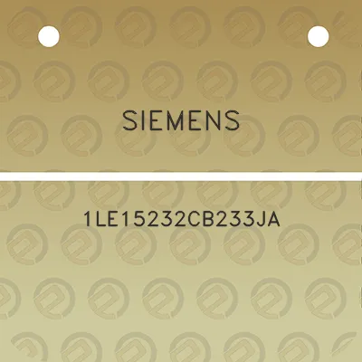 siemens-1le15232cb233ja