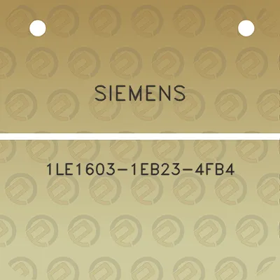 siemens-1le1603-1eb23-4fb4