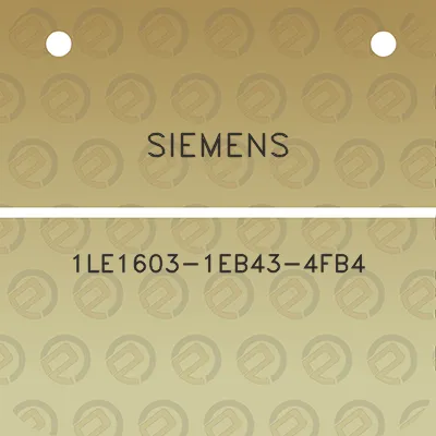 siemens-1le1603-1eb43-4fb4