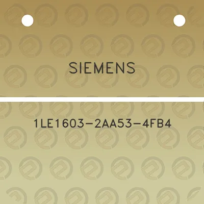 siemens-1le1603-2aa53-4fb4